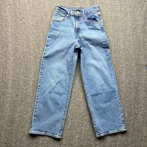 Levi's Jeans Womens 24 Blue High-Rise Wide Leg Medium Wash Denim 72970-0018